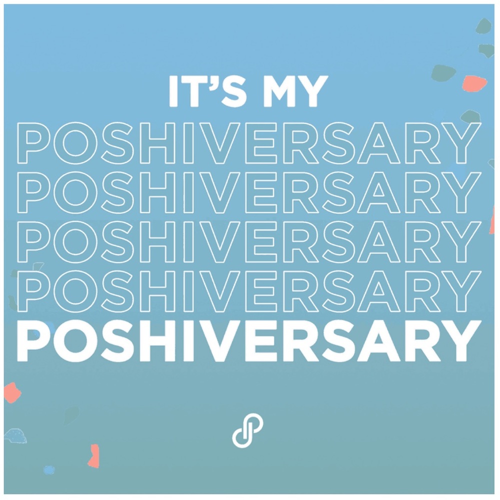 Poshmark Poshiversary Graphic